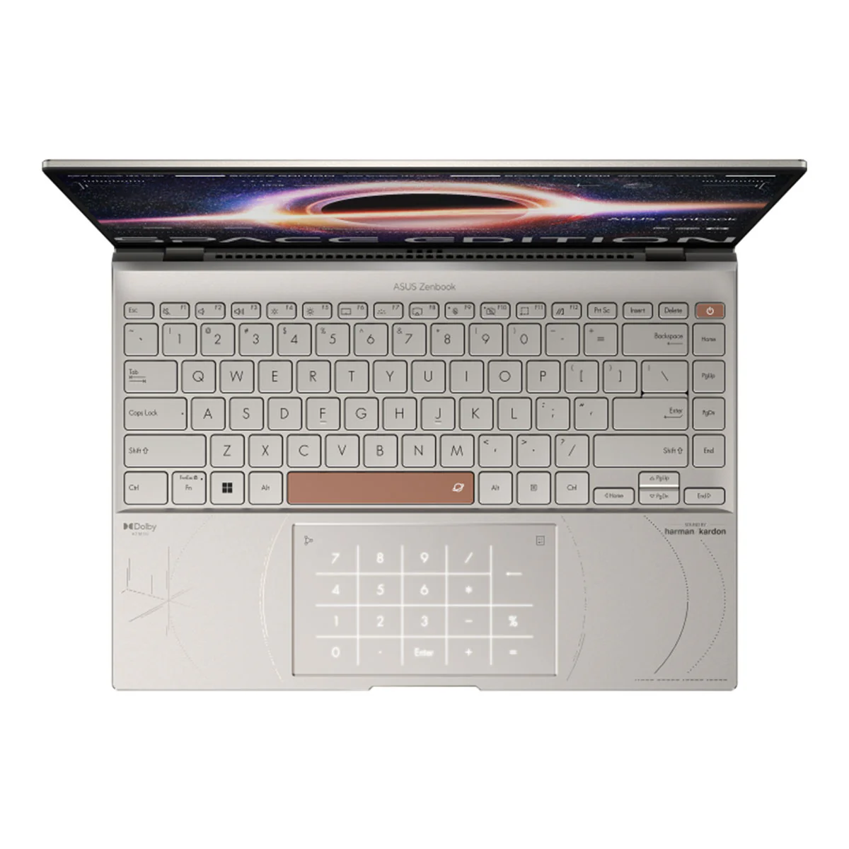 Asus Zenbook 14X OLED Space Edition UX5401ZAS-KN016WS Laptop (Zero-G Titanium) | 14", 2.8K (2880 x 1800) OLED | i7-12700H | 16GB RAM | Intel Iris Xᵉ Graphics | 1TB SSD | Windows 11 Home | MS Office H&S 2021 | Sleeve | Asus BP1504 Casual Backpack - Image 7