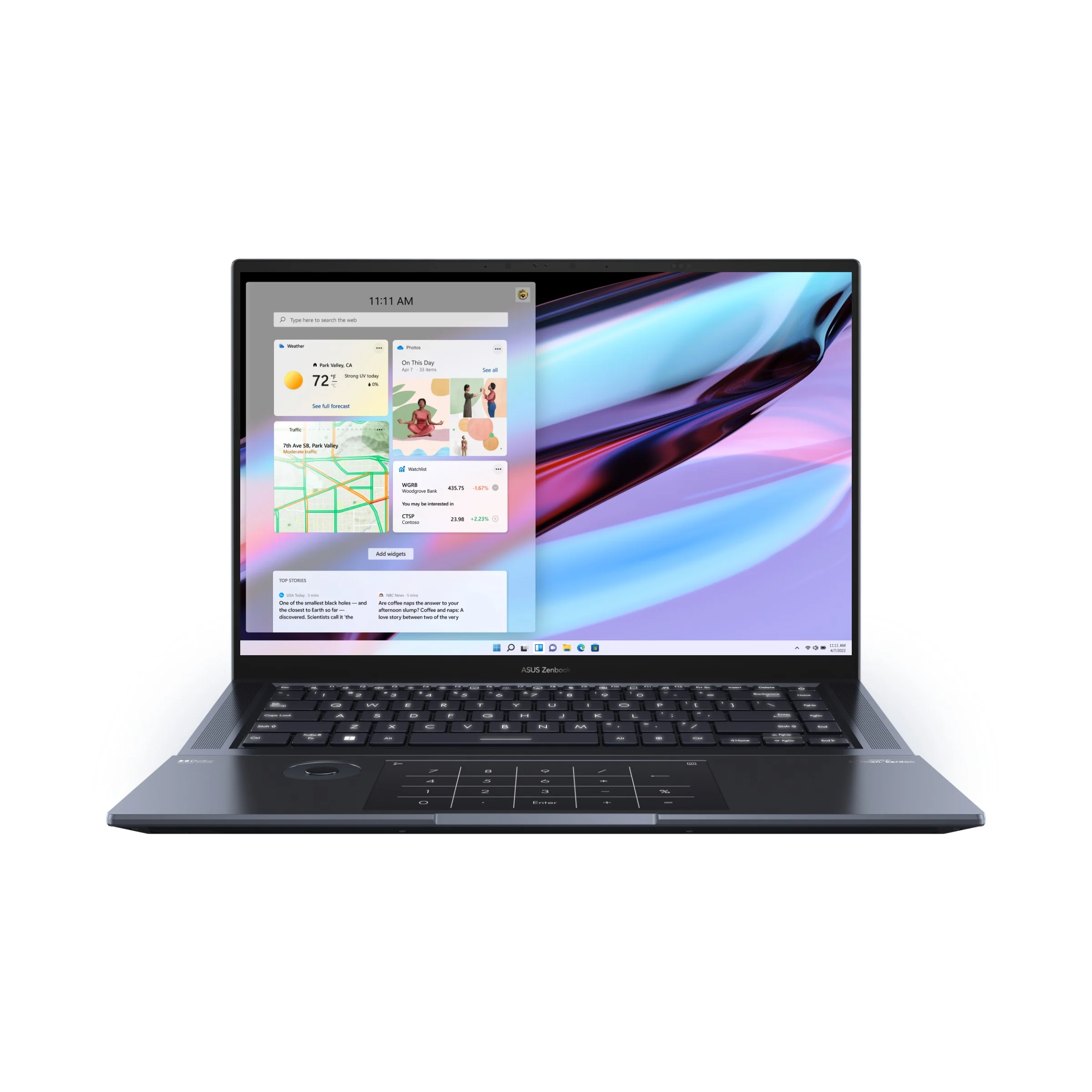 Asus Zenbook Pro 16X OLED UX7602BZ-MY018WS Laptop (Black) | 16" 3.2K OLED (3200x2000) Touchscreen | i9-13905H | 32GB RAM | RTX 4080 | 2TB SSD | Windows 11 Home | MS Office Home & Student 2021 | Asus Backpack - Image 2