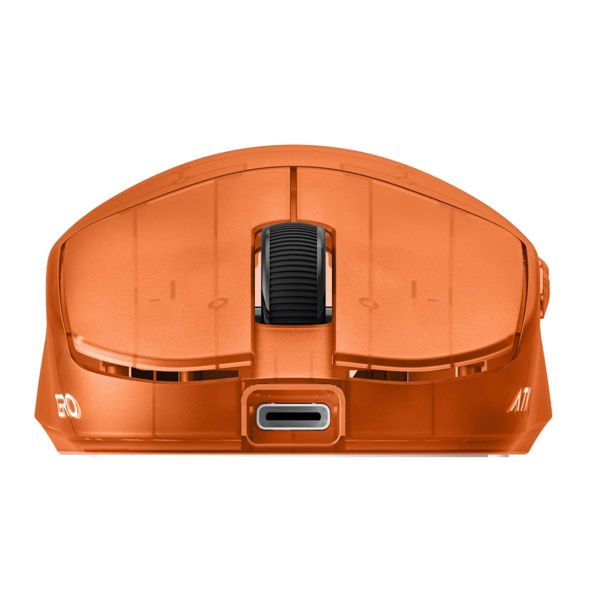 ATK Blazing Sky Zero Extreme Lightweight Wireless Gaming Mouse (Translucent Orange, Frosted Translucent) - Image 7
