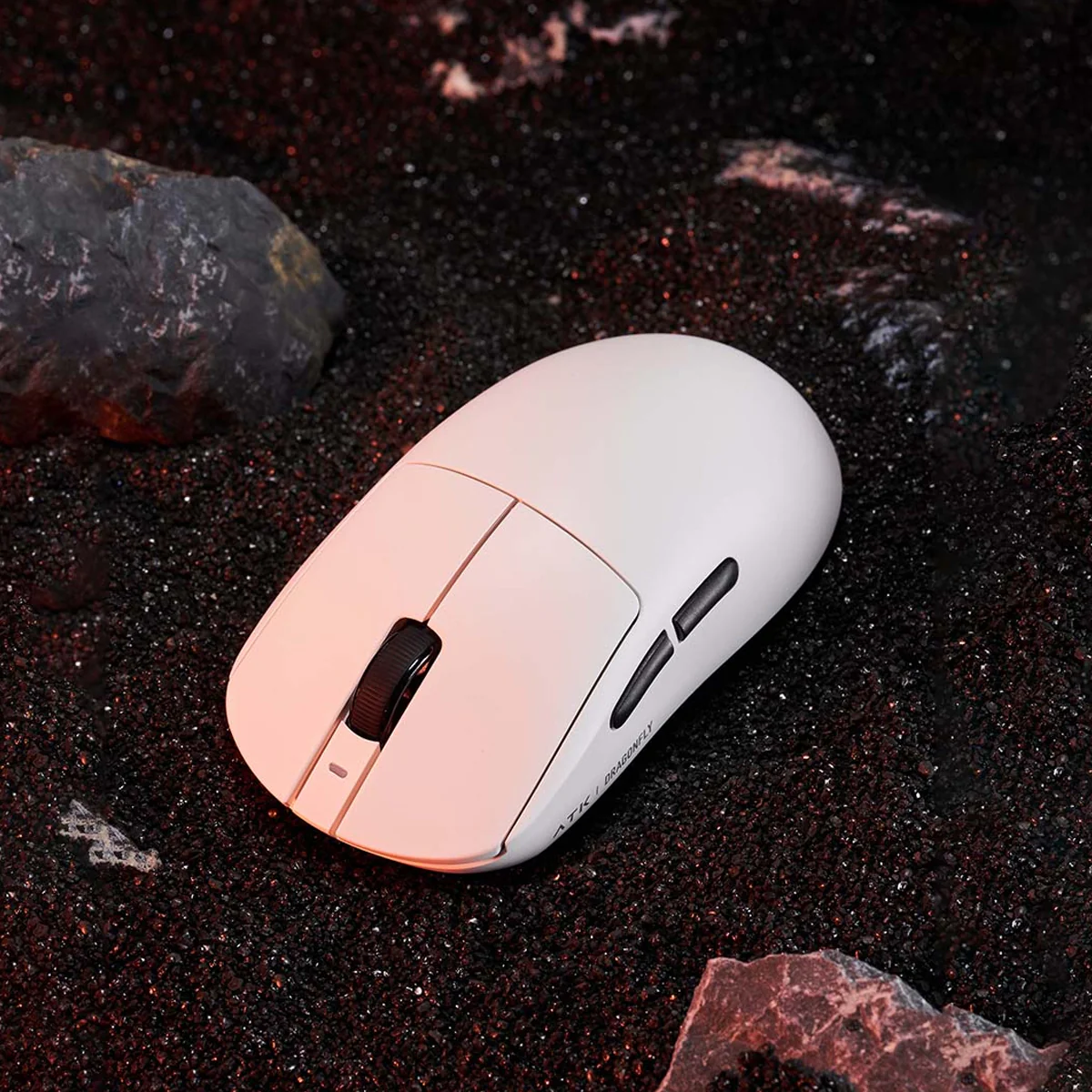 ATK Dragonfly A9 Ultra Lightweight Wireless Mouse (Black, Rose, White) - Image 8