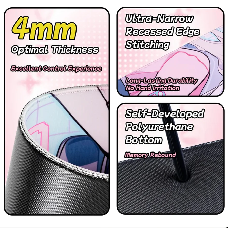 ATK Nana 2D Character Mouse Pad (490x420x4mm) - Image 7