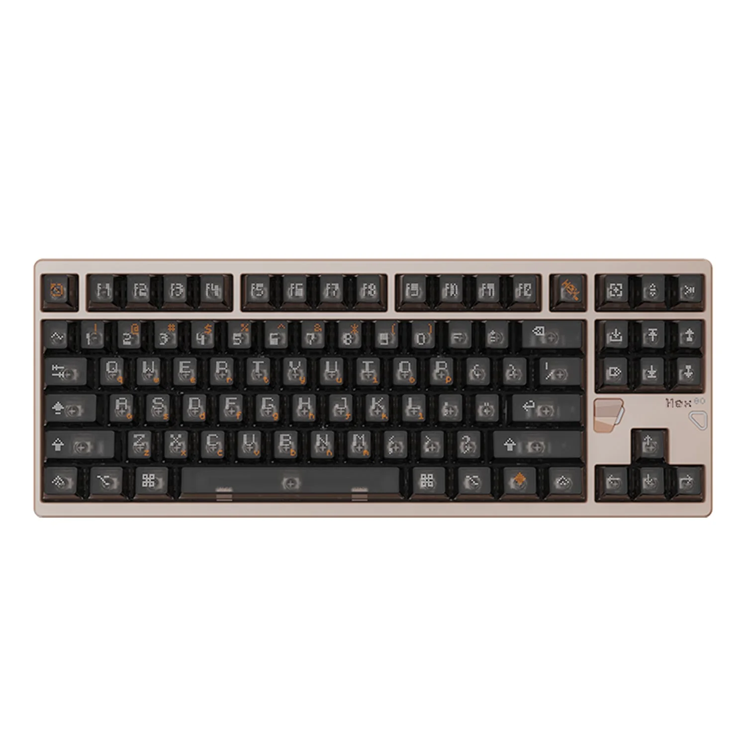 ATK x QK Hex80 RGB Wired 88 Keys Gasket Mount Aluminum CNC Case Hot-Swappable Mechanical Keyboard (Ti OWLAB Switch) (Anodized Grey, Anodized Purple, Anodized Sandgold, Spray Coated Babypink, Spray Coated Spark) - Image 11
