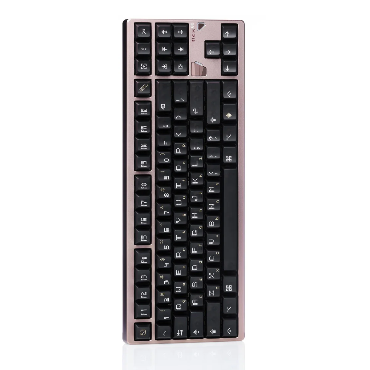 ATK x QK Hex80 RGB Wired 88 Keys Gasket Mount Aluminum CNC Case Hot-Swappable Mechanical Keyboard (Ti OWLAB Switch) (Anodized Grey, Anodized Purple, Anodized Sandgold, Spray Coated Babypink, Spray Coated Spark) - Image 12