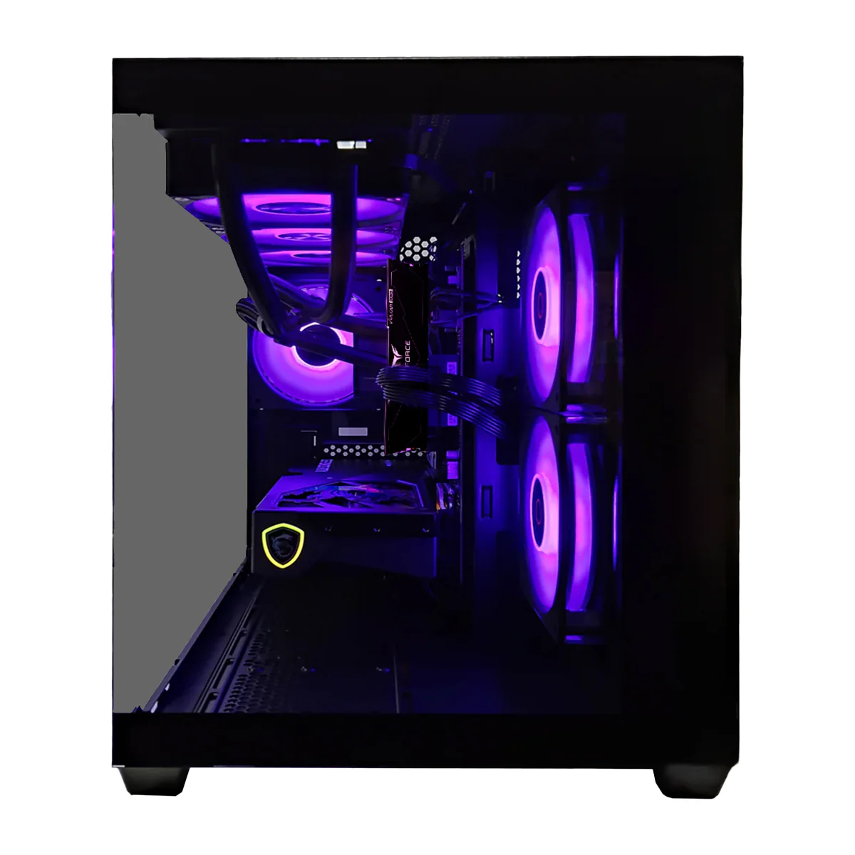 Aurora C285MP Black Desktop Gaming PC | AMD Ryzen 7 8700F | 16GB RAM | 1TB SSD | RTX 5060 Ti | Windows 11 Pro - Image 2