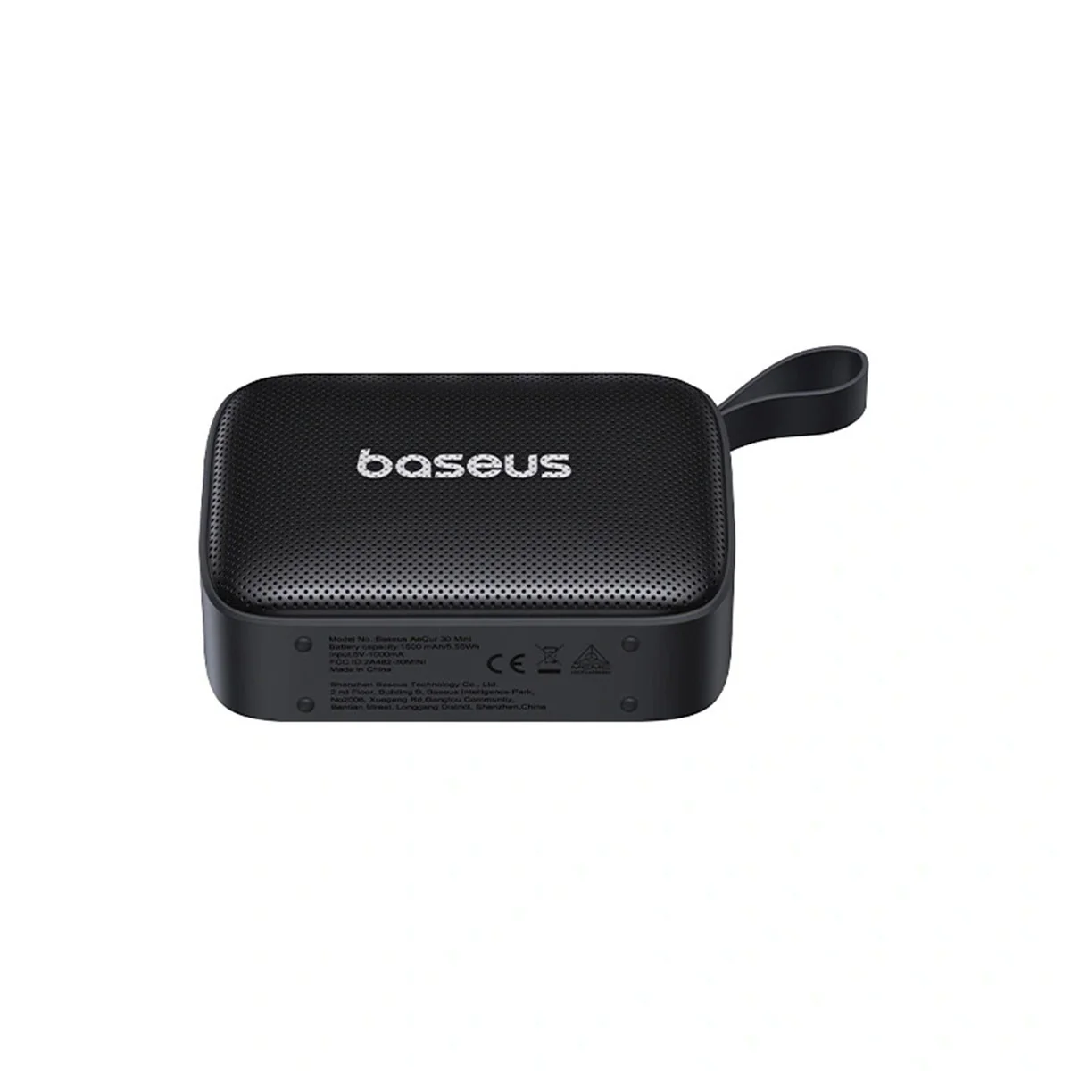 Baseus AeQur 30 Mini Portable Wireless Speaker (Cosmic Black) (A20077900123-00) - Image 3