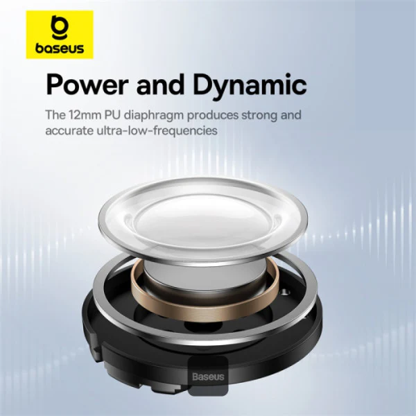 Baseus Bowie E20 True Wireless Earphone (Cluster Black, Stellar White) (A00069700113-00, A00069700223-00) - Image 3