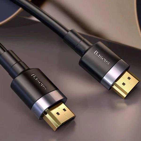 Baseus Cafule 4K HDMI Male To 4K HDMI Male Adapter Cable (1m, 2m, 3m, 5m) (Black) (CADKLF-E01, CADKLF-F01, CADKLF-G01, CADKLF-H01) - Image 3
