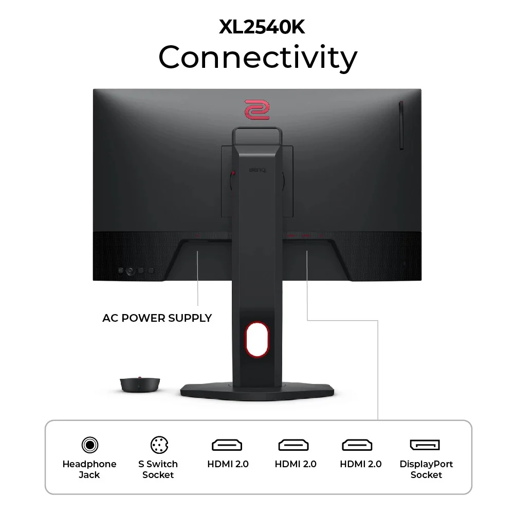 BenQ Zowie XL2540K 24.5" TN 240HZ eSports Gaming Monitor - Image 5