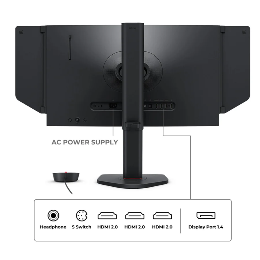 BenQ Zowie XL2566X+ 24" (1920x1080) 400HZ TN DYAC2 Gaming Monitor For Esports (Grey) - Image 10