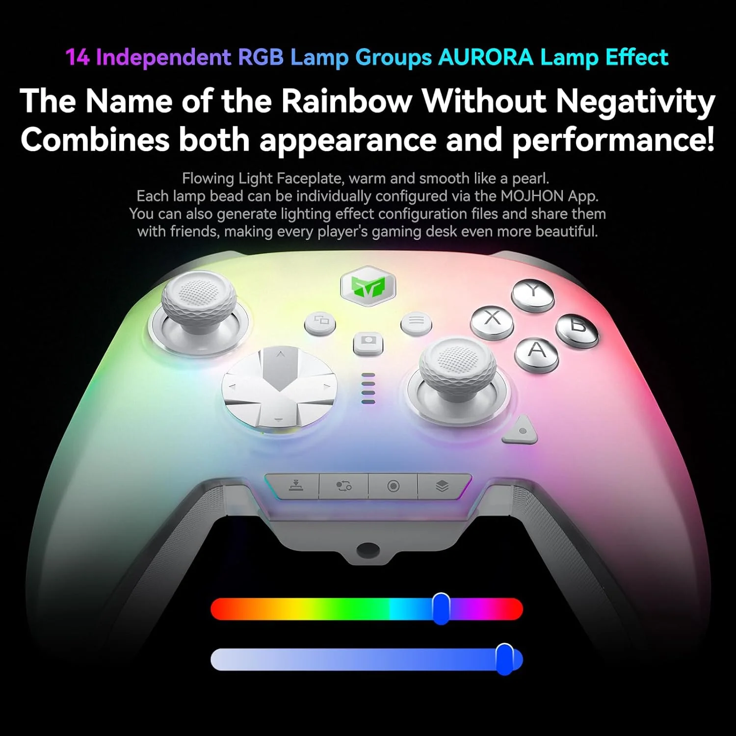 Bigbig Won Rainbow 3 Wireless Gaming Controller for Win 10&11 / Switch / Switch 2 / Android / iOS - Image 6
