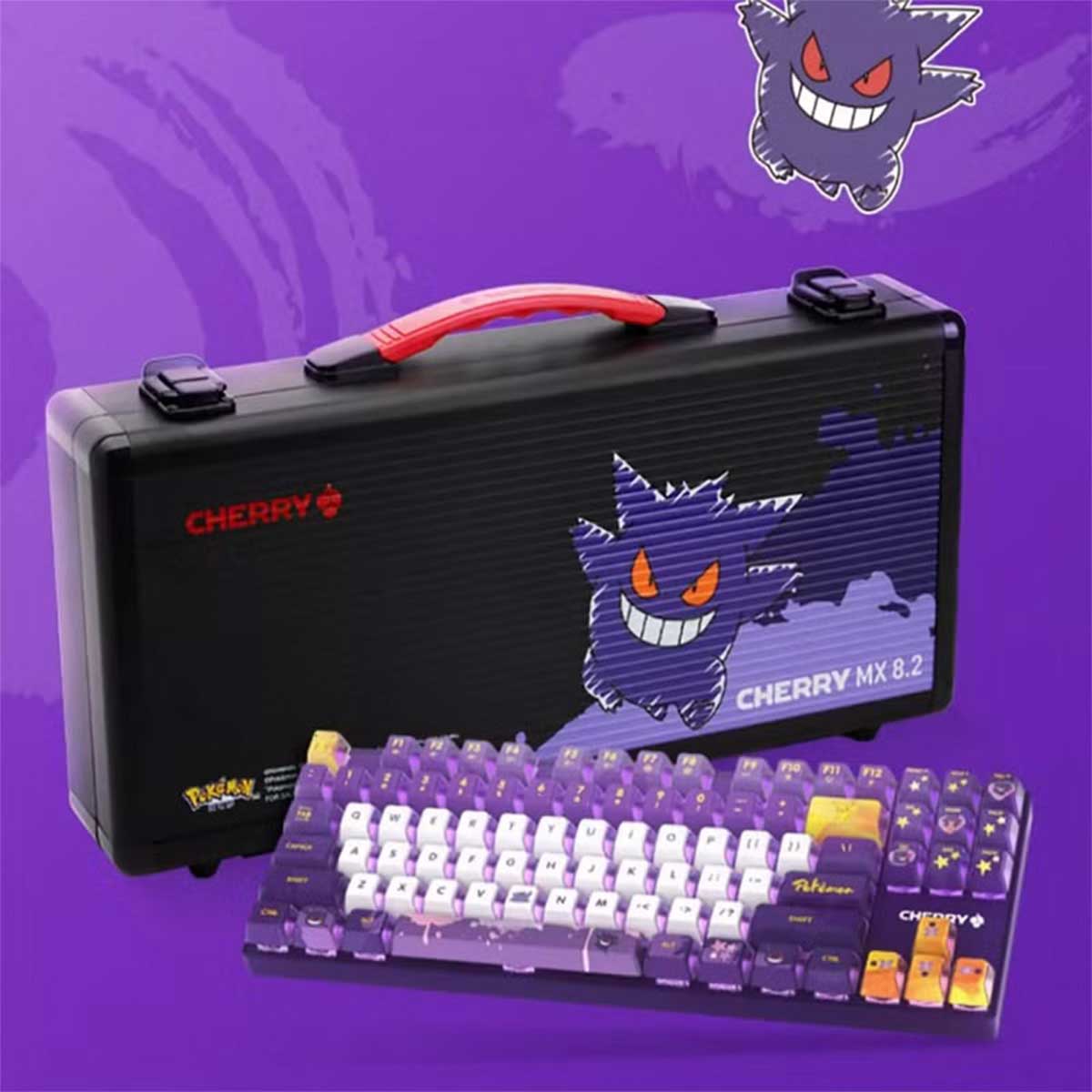 Cherry x Pokemon Gengar MX8.2 XAGA Wireless Mechanical Keyboard - Image 6