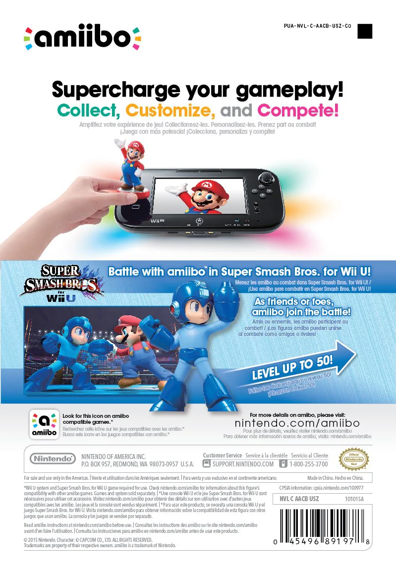 Classic Amiibo (Amiibo Super Smash Bros. series: Mega Man) - Image 4