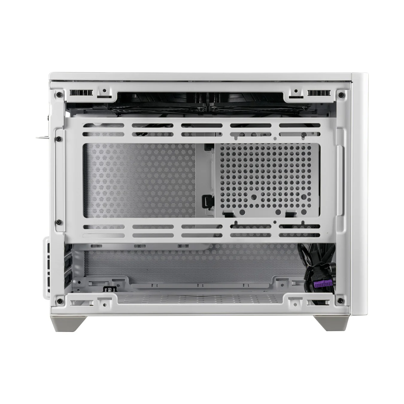 Cooler Master Masterbox NR200P Mini ITX PC Case (White) (MCB-NR200P-WGNN-S00) - Image 3