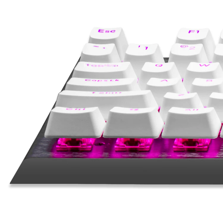COOLER MASTER PBT BACKLIT KEYCAP UPGRADE SET (WHITE) - Image 3