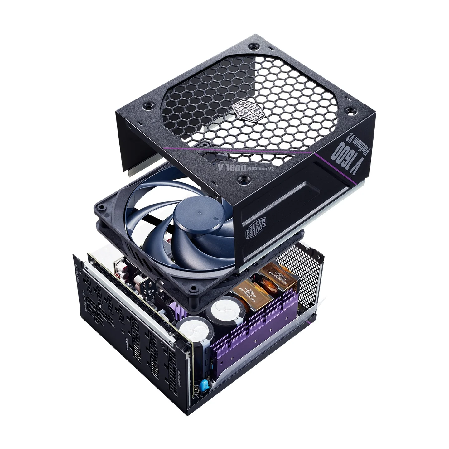 Cooler Master V Platinum 1600 V2 80+ Platinum ATX 12V Ver. 3.1 & PCIe 5.1 Fully Modular Power Supply (MPZ-G002-AFAP-BUS) - Image 2