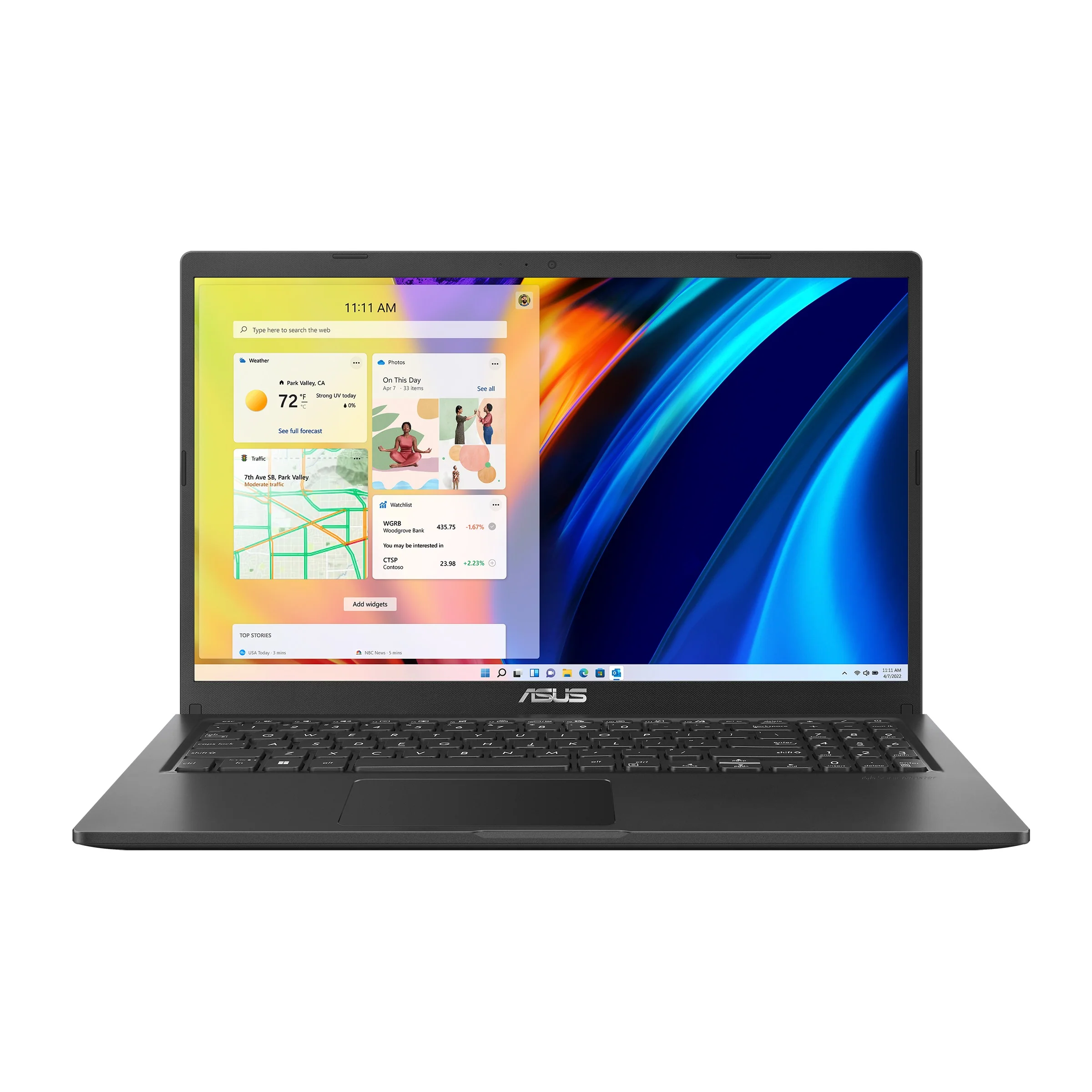 Asus Vivobook 15 X1500EA-EJ3235W Laptop (Indie Black) | 15.6" FHD (1920 x 1080) | i3-1115G4 | 8GB RAM | 512GB SSD | Intel UHD Graphics | Windows 11 Home | Asus BP1504 Casual Backpack - Image 2