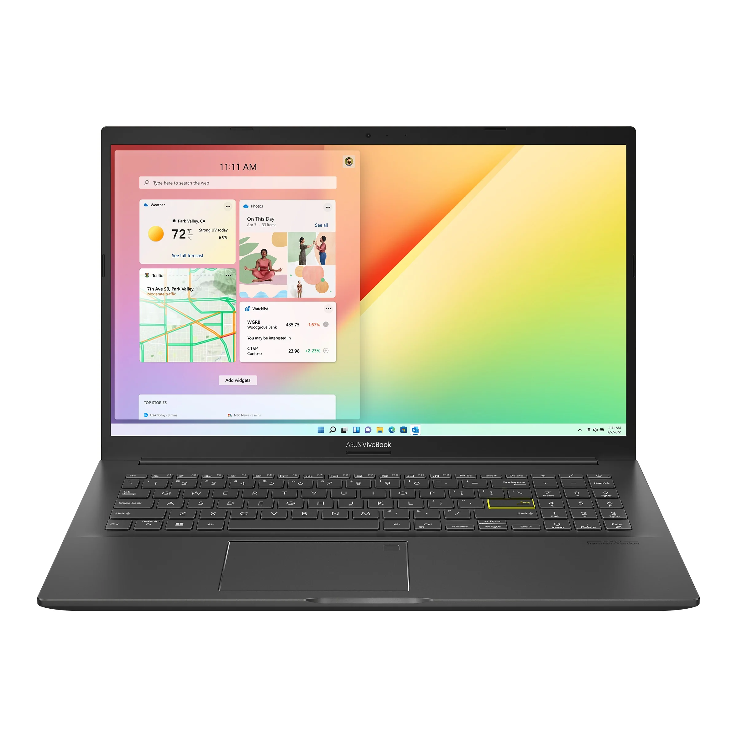 Asus Vivobook 15 M513UA-BQ658W Laptop (Indie Black) | 15.6" FHD (1920 x 1080) | Ryzen 5 5500U| 8GB RAM | 512GB SSD | AMD Radeon Graphics | Windows 11 Home | Asus BP1504 Casual Backpack - Image 4