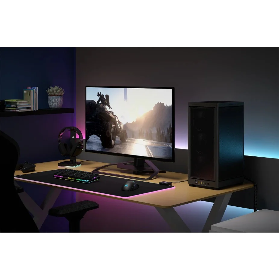 Corsair 2000D Airflow Mini-ITX PC Case (Black, White) - Image 12