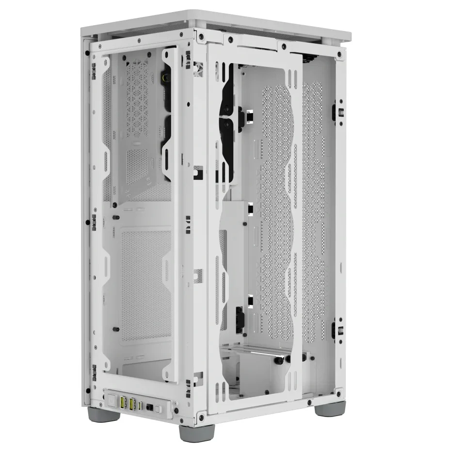 Corsair 2000D Airflow Mini-ITX PC Case (Black, White) - Image 19