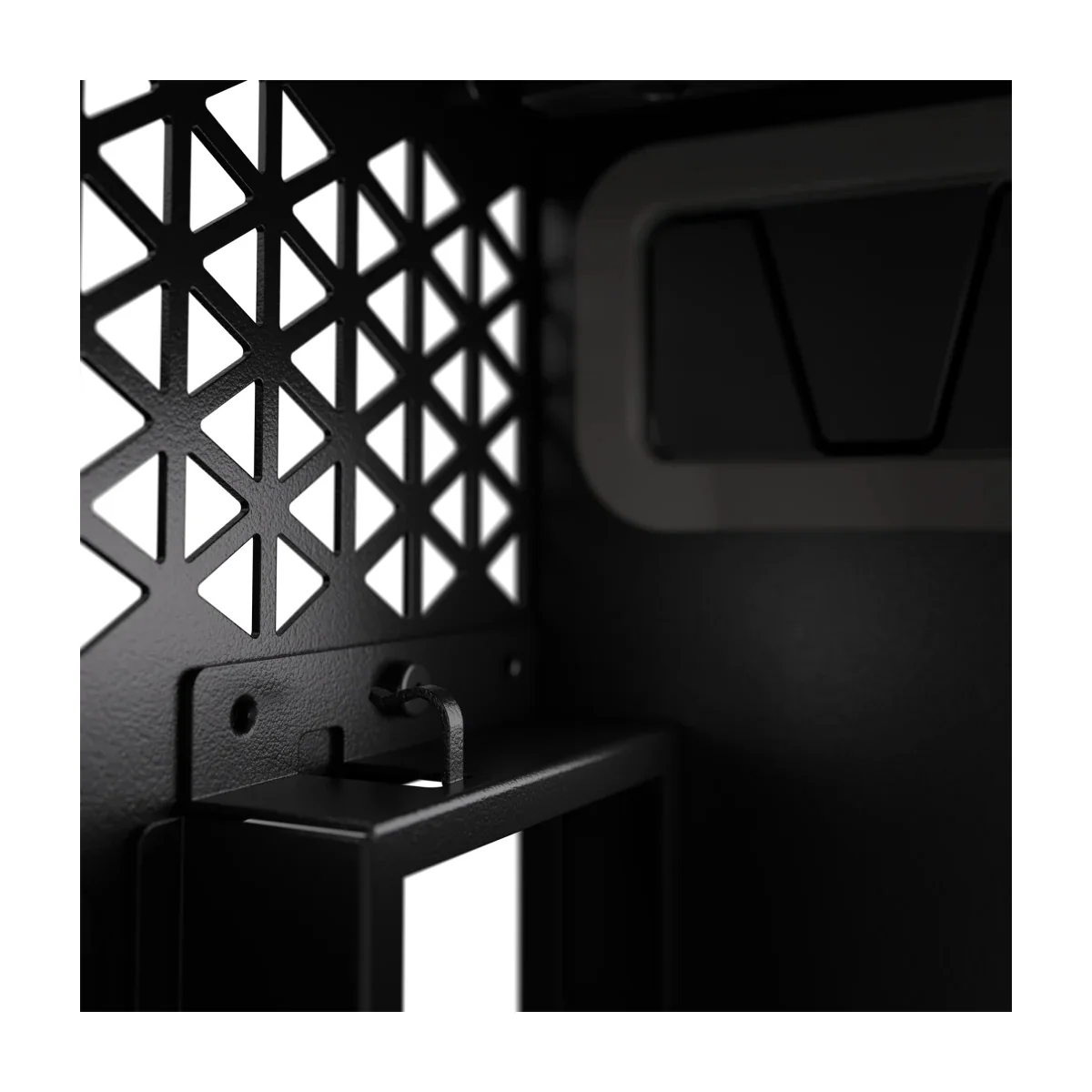 Corsair 6500D Airflow Tempered Glass ATX Mid-Tower Dual Chamber PC Case (Black, White) - Image 13