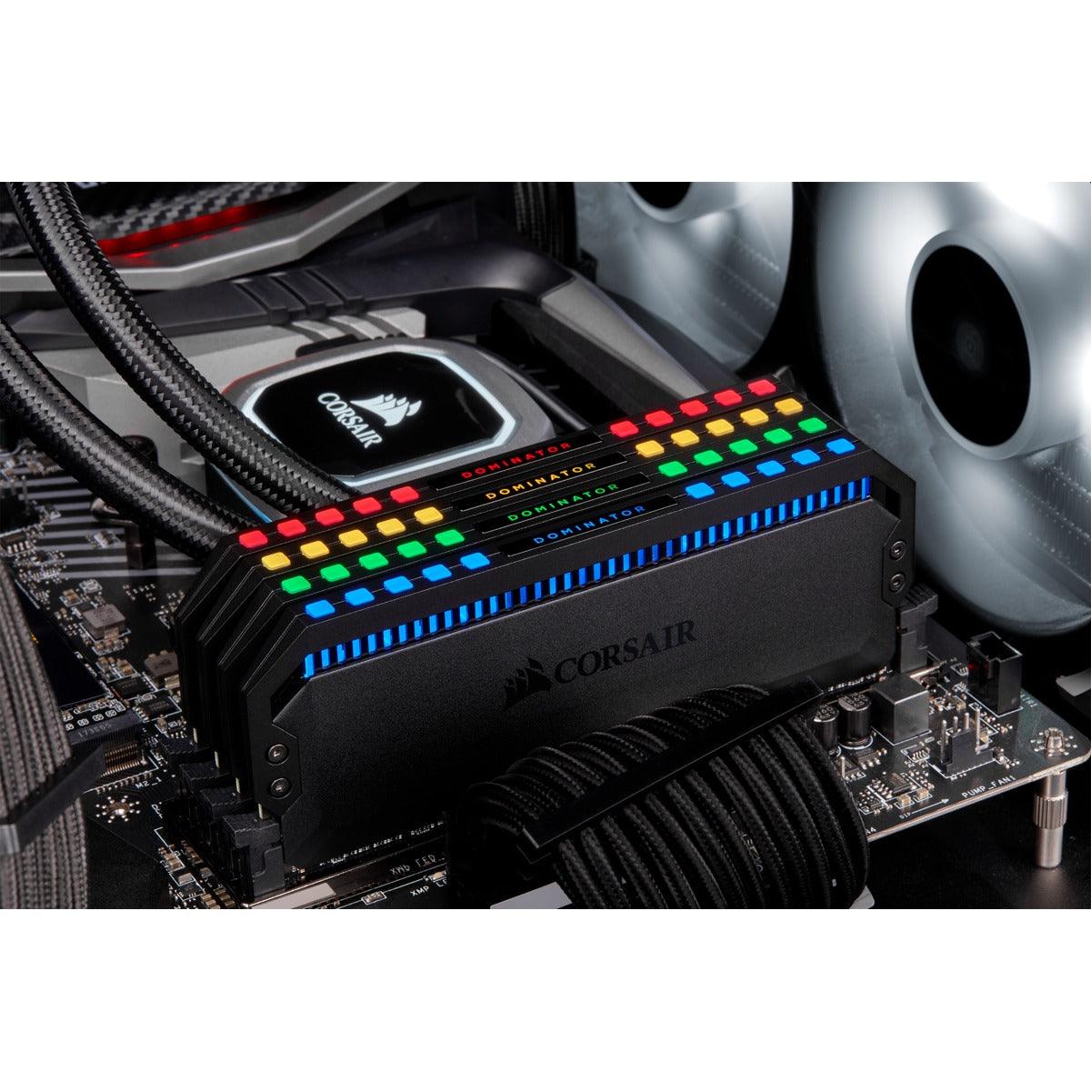 CORSAIR Dominator Platinum RGB 16GB (2 x 8GB) DDR4 DRAM 3200mhz C16 Memory Kit (CMT16GX4M2E3200C16) - Image 11