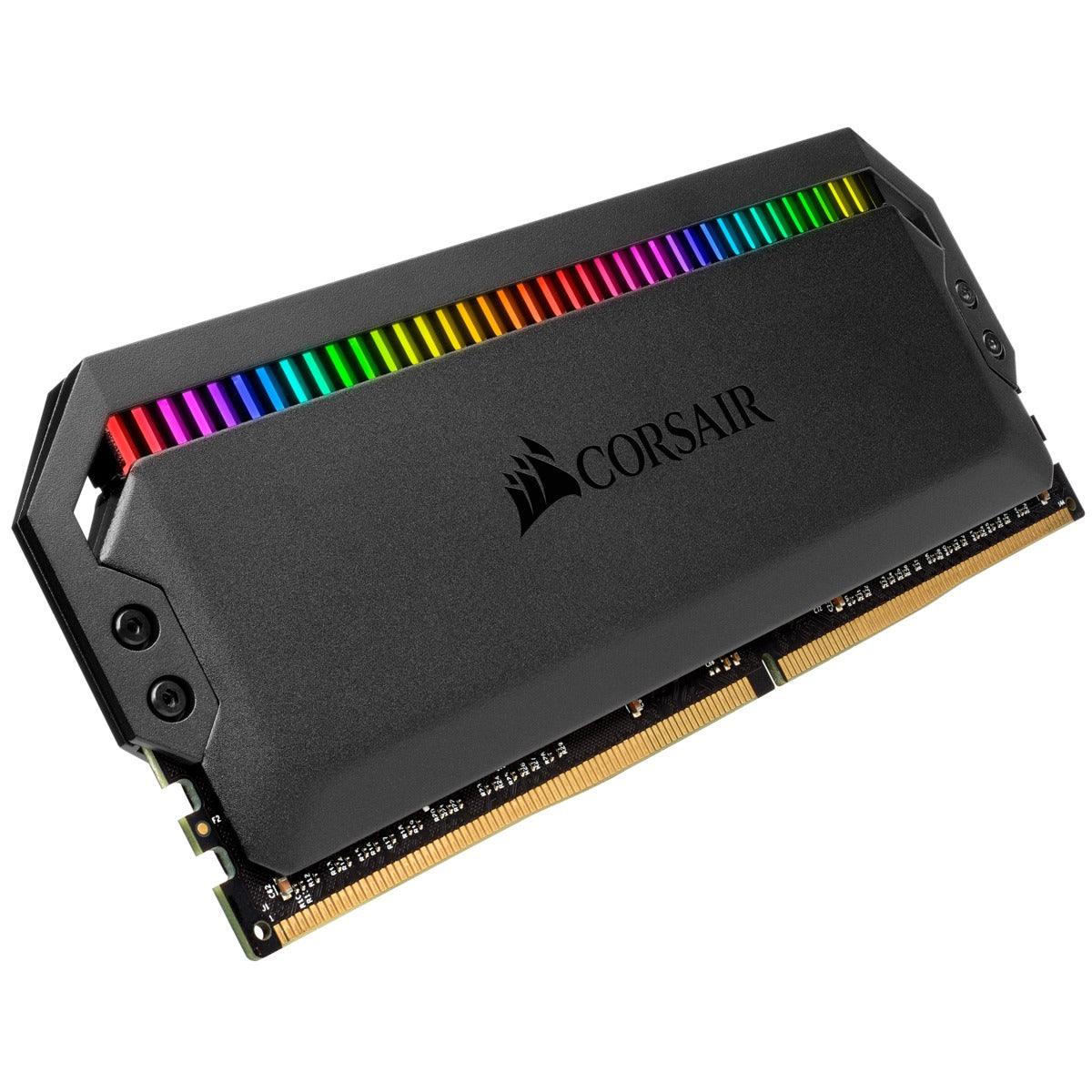 CORSAIR Dominator Platinum RGB 16GB (2 x 8GB) DDR4 DRAM 3200mhz C16 Memory Kit (CMT16GX4M2E3200C16) - Image 4