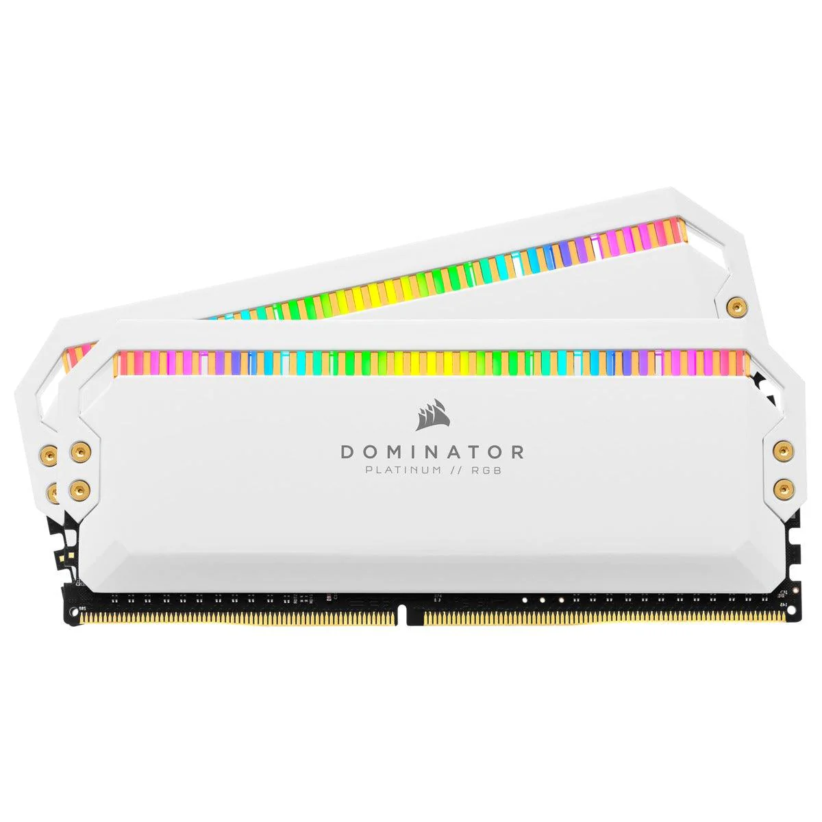 CORSAIR Dominator Platinum RGB 16GB (2 x 8GB) DDR4 DRAM 3200mhz C16 Memory Kit (White) (CMT16GX4M2E3200C16W) - Image 8
