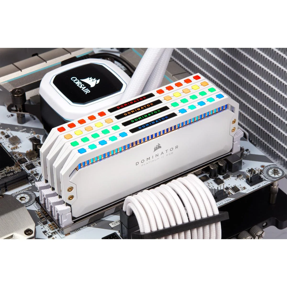 CORSAIR Dominator Platinum RGB 32GB (2 x 16GB) DDR4 DRAM 3200mhz C16 Memory Kit (White) (CMT32GX4M2E3200C16W) - Image 10