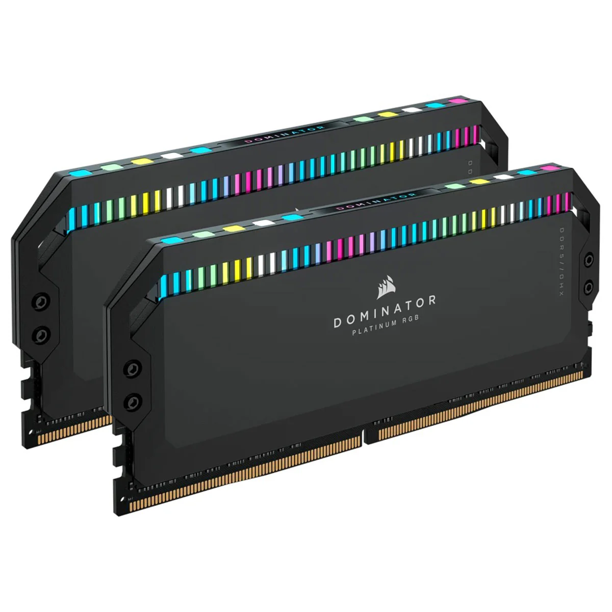 Corsair Dominator Platinum RGB 32GB (2X16GB) DDR5 DRAM 5200MHZ C40 Memory Kit (Black) (CMT32GX5M2B5200C40) - Image 2