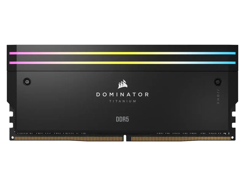 Corsair Dominator Titanium RGB 32GB (2x16GB) DDR5 DRAM 7200MT/s CL34 Memory Kit (Black) (CMP32GX5M2X7200C34) - Image 4