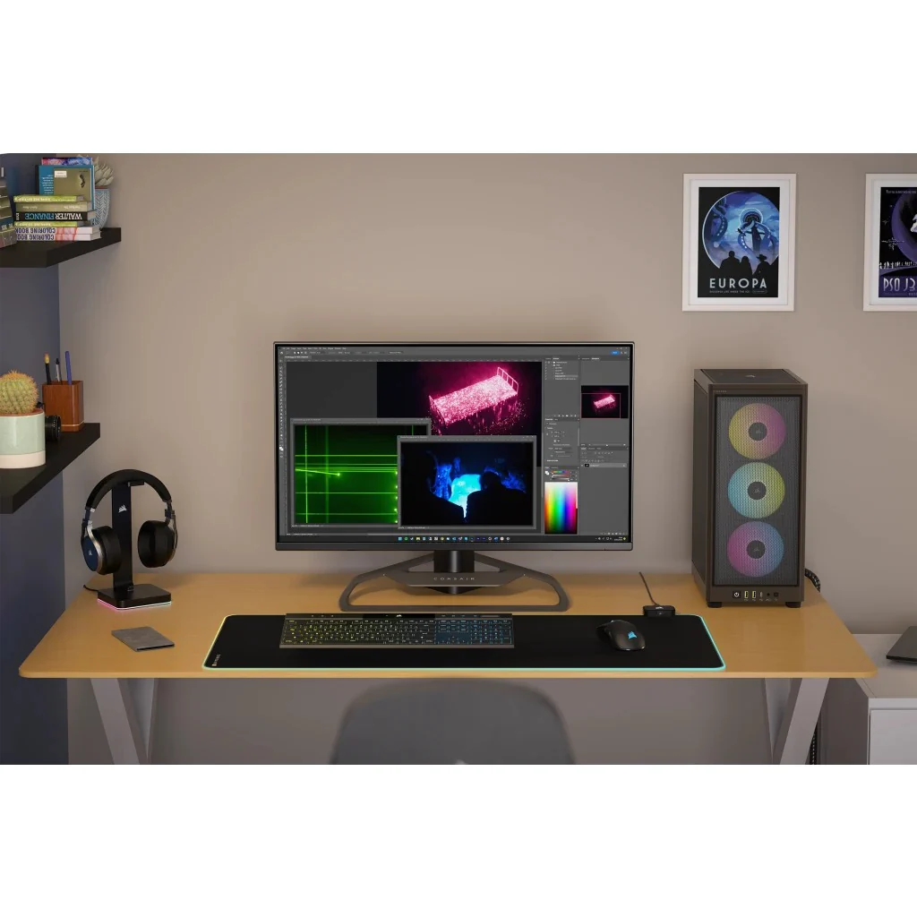 Corsair iCue 2000D RGB Airflow Mini-ITX PC Case (Black) - Image 17