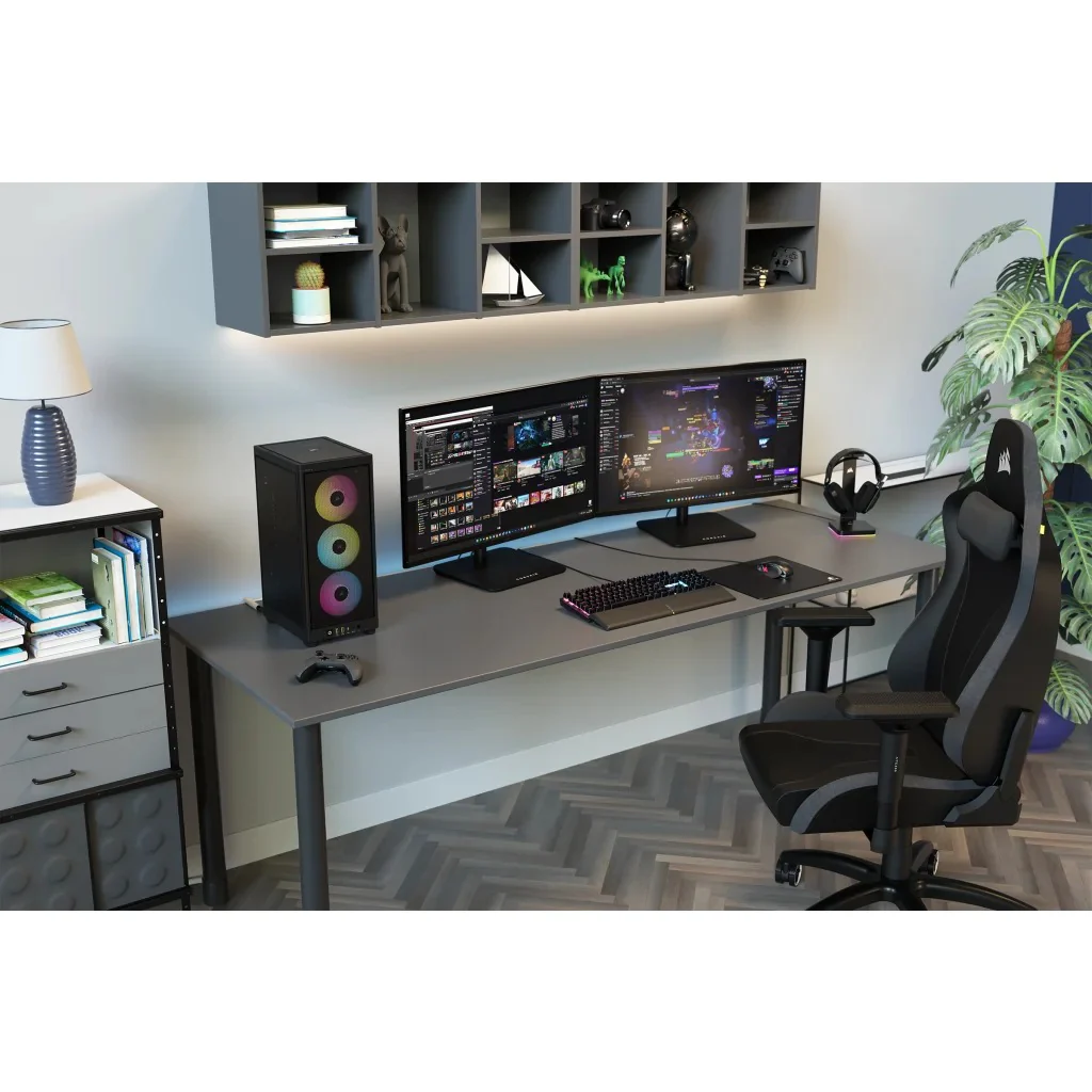 Corsair iCue 2000D RGB Airflow Mini-ITX PC Case (Black) - Image 21