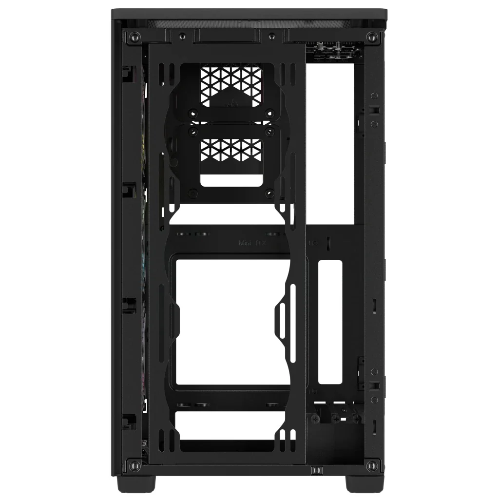 Corsair iCue 2000D RGB Airflow Mini-ITX PC Case (Black) - Image 5