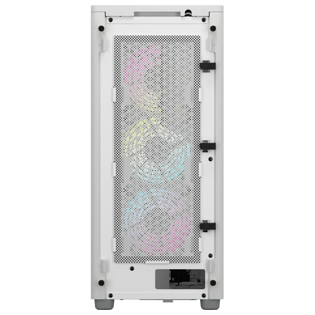 Corsair iCue 2000D RGB Airflow Mini-ITX PC Case (White) - Image 5