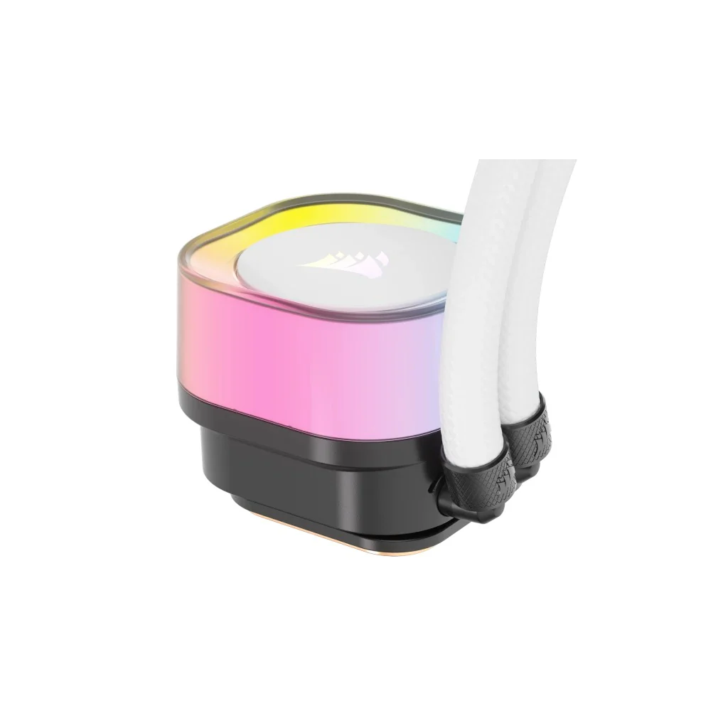 Corsair iCUE Link H100i RGB 240MM Liquid CPU Cooler (White) - Image 8