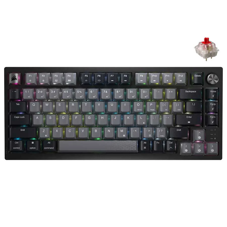 Corsair K65 Plus Wireless 75% RGB Mechanical Gaming Keyboard (MLX Red Switch)