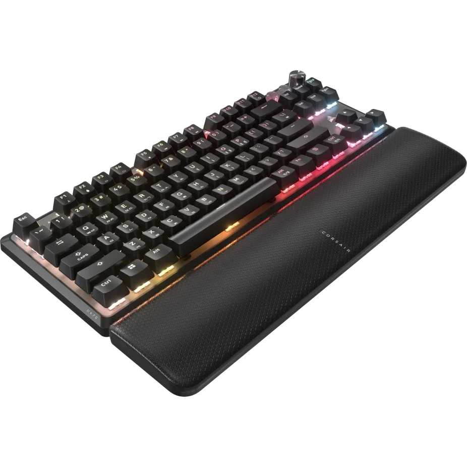 Corsair K70 Pro TKL High-Performance Hall Effect Programmable Gaming Keyboard With Rapid Trigger (Black, White) - Image 5