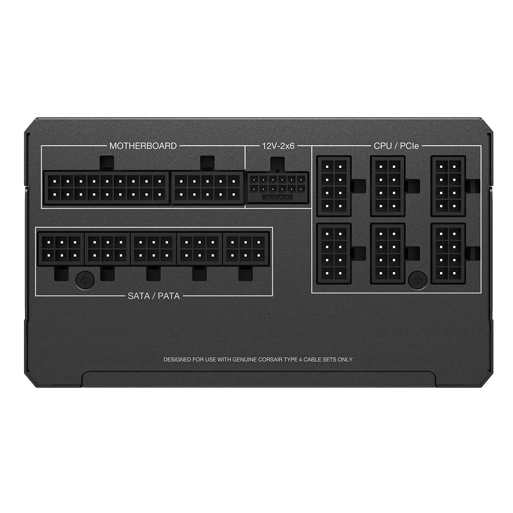 Corsair RM1000x 1000W Cybenetics Gold ATX 3.1 PCIe 5.1 Fully Modular ATX Power Supply (CP-9020271-NA) - Image 9