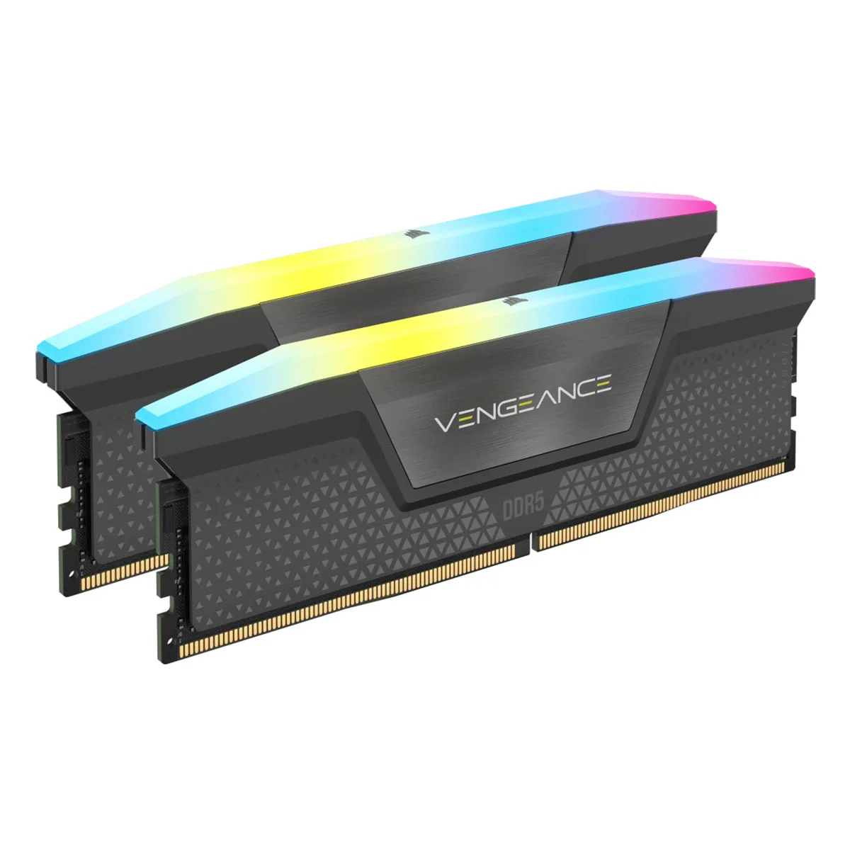 Corsair Vengeance RGB 32GB (2X16GB) DDR5 DRAM 5200MHZ CL40 AMD Expo & Intel XMP Memory Kit (CMH32GX5M2B5200Z40K) - Image 3