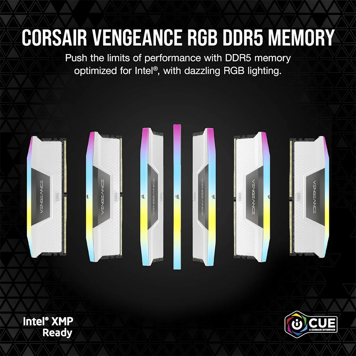 Corsair Vengeance RGB 64GB (2x32GB) DDR5 DRAM 6000MT/s CL30 AMD EXPO & Intel XMP Memory Kit (White) (CMH64GX5M2B6000Z30W) - Image 7