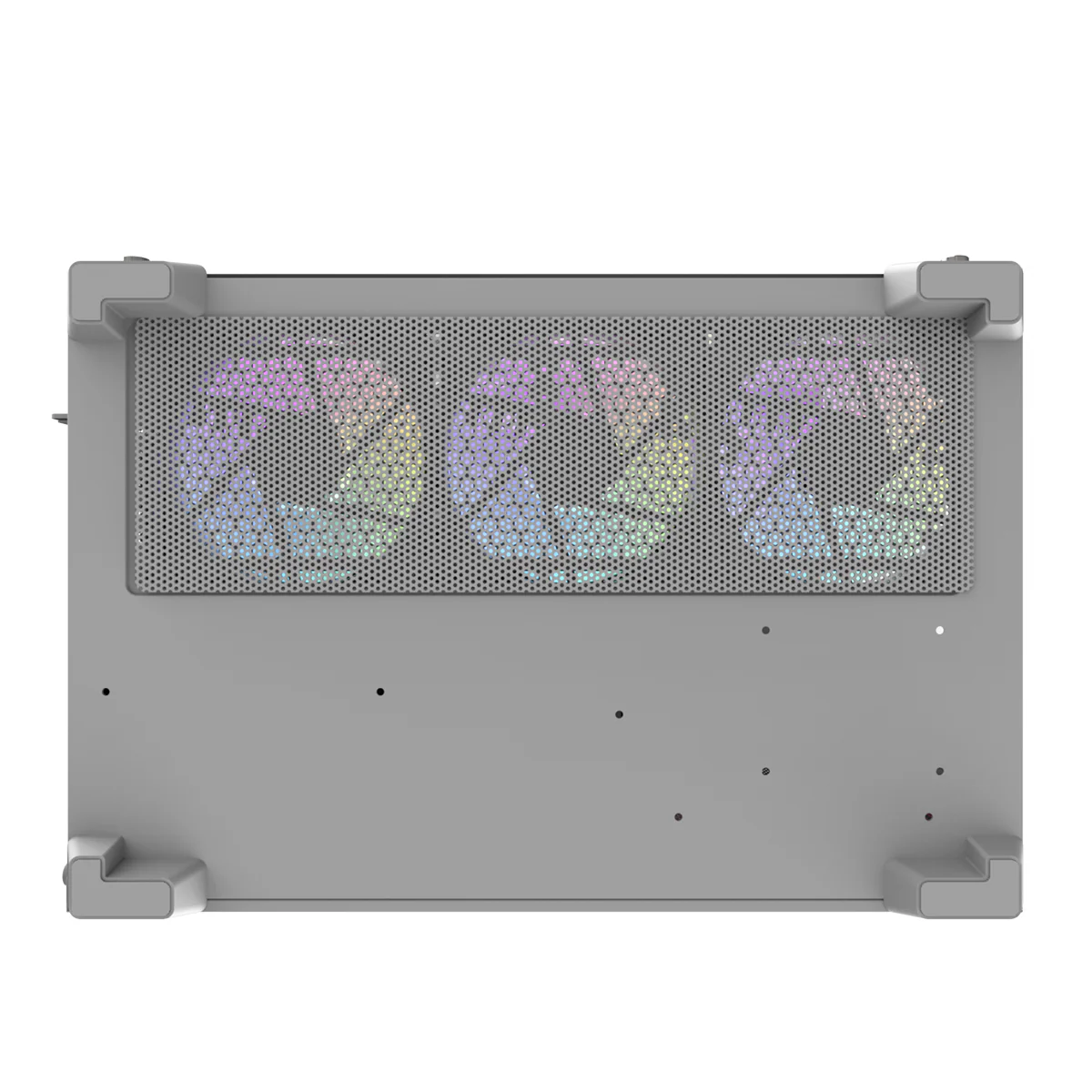 Darkflash C285P Tempered Glass Side Panel Dual Chamber ATX PC Case (White) - Image 21