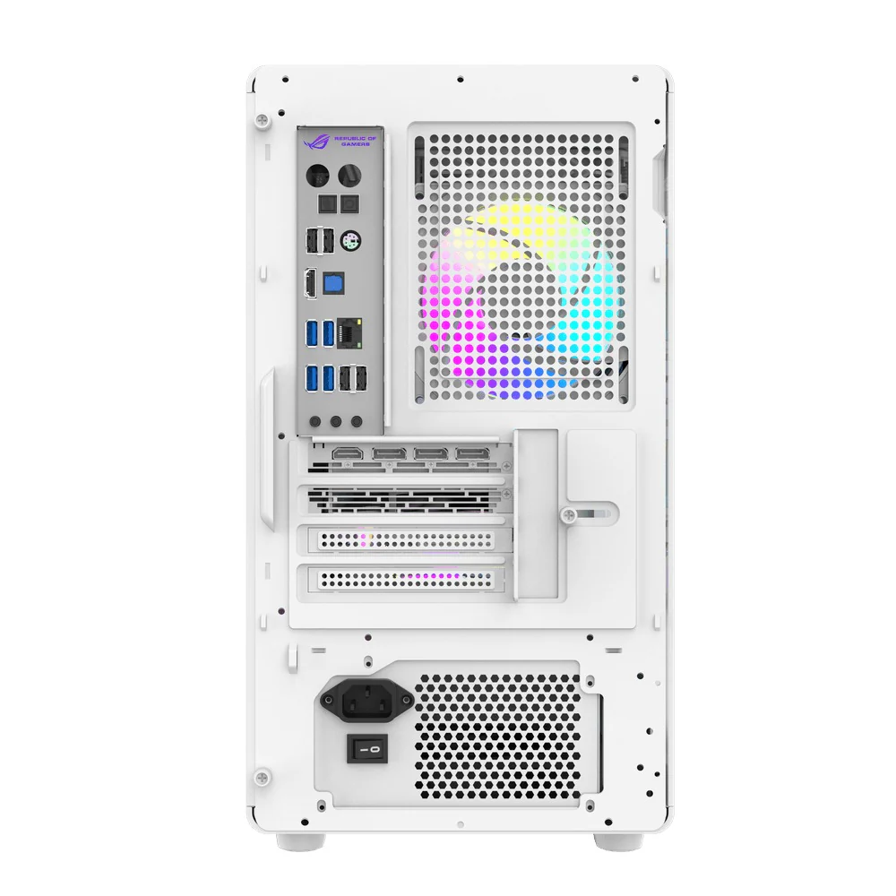DarkFlash DB460M TG Panel Luxury M-ATX PC Case (Black, White) - Image 11