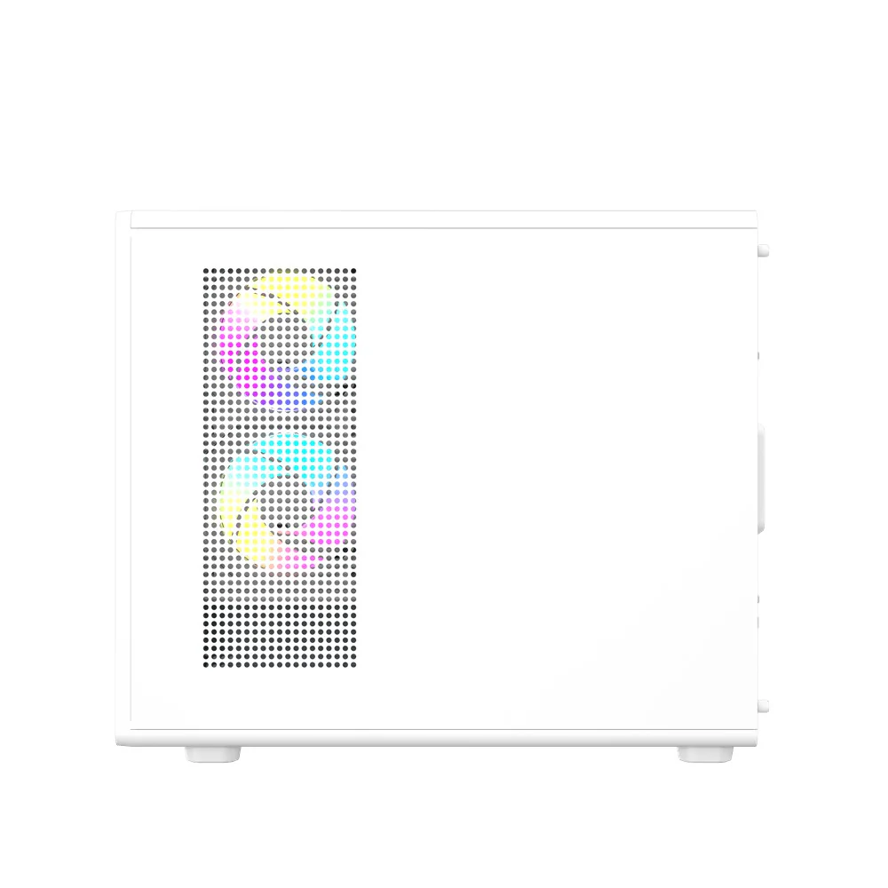 DarkFlash DB460M TG Panel Luxury M-ATX PC Case (Black, White) - Image 12