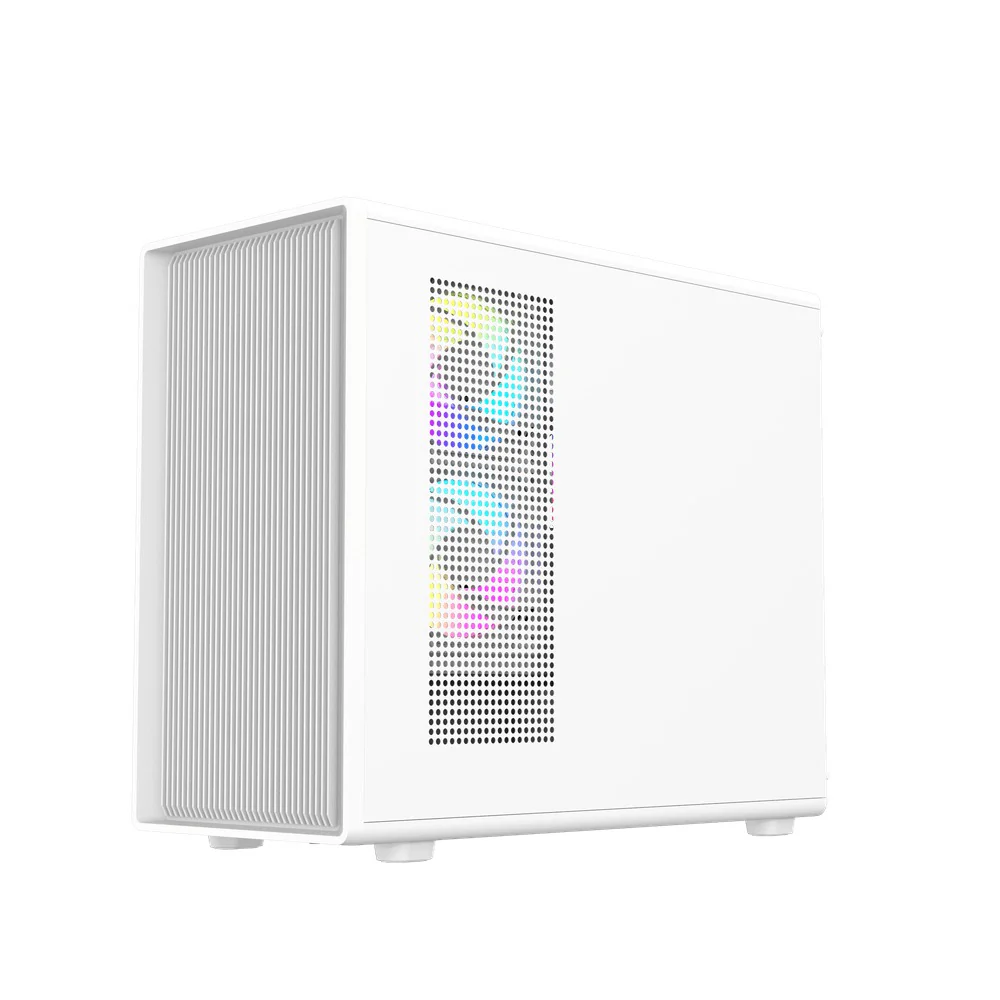 DarkFlash DB460M TG Panel Luxury M-ATX PC Case (Black, White) - Image 13