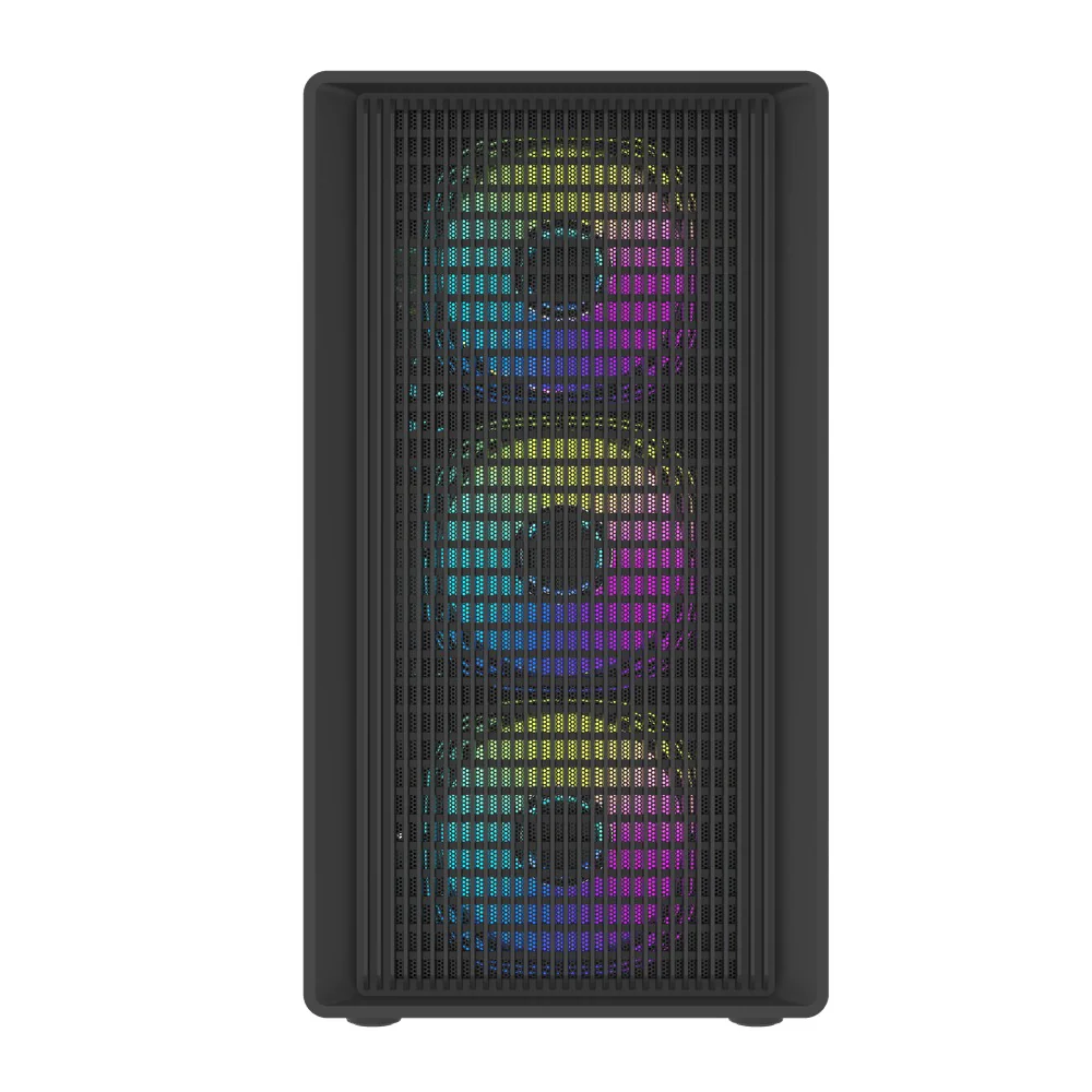 DarkFlash DB460M TG Panel Luxury M-ATX PC Case (Black, White) - Image 3