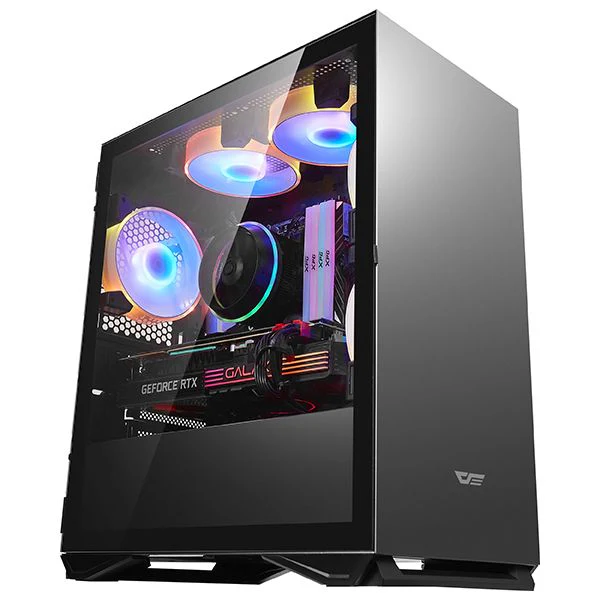 Darkflash DLM 22 Luxury M-ATX PC Case (Black) - Image 2