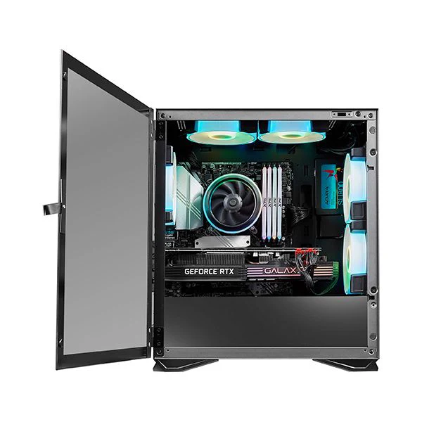 Darkflash DLM 22 Luxury M-ATX PC Case (Black) - Image 3