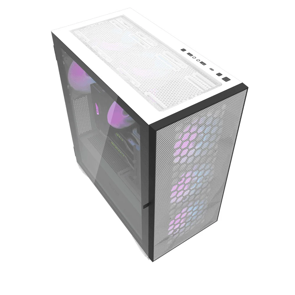 Darkflash DLX21 Mesh EATX PC Case (Black, White) - Image 11