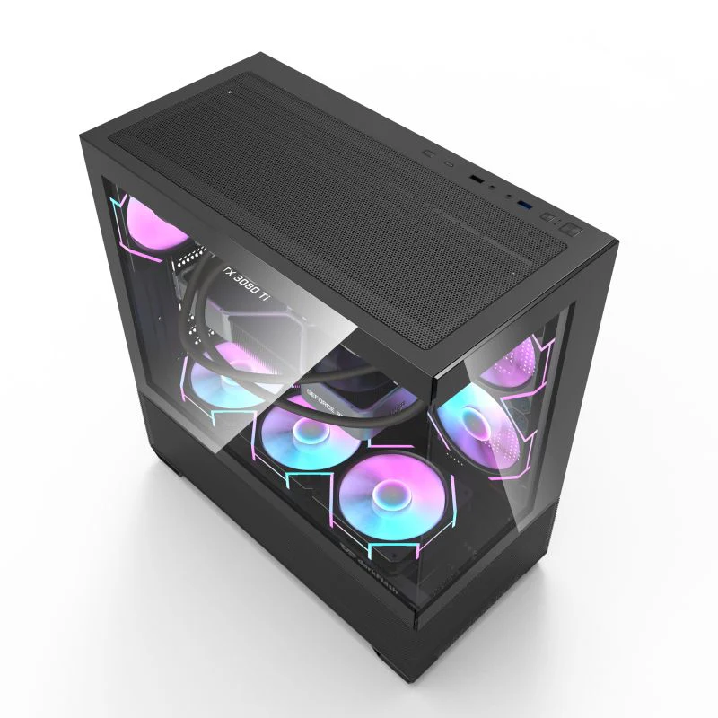 Darkflash DS900 Air Panoramic Glass Slide Panel Luxury PC Gaming Case - Image 12