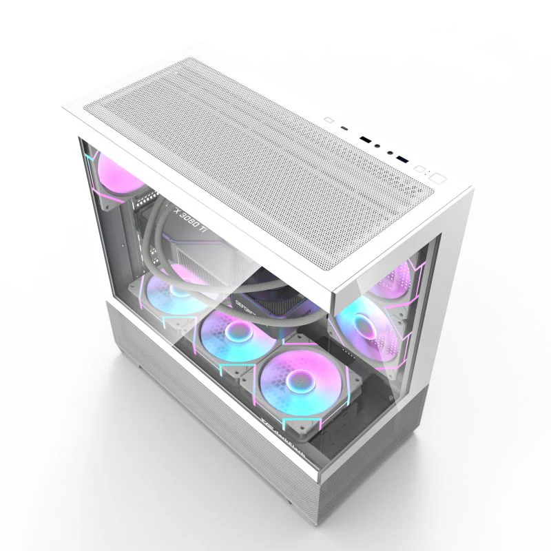 Darkflash DS900 Air Panoramic Glass Slide Panel Luxury PC Gaming Case - Image 13